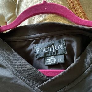 FootJoy Black Pullover, XXL, lightly worn,